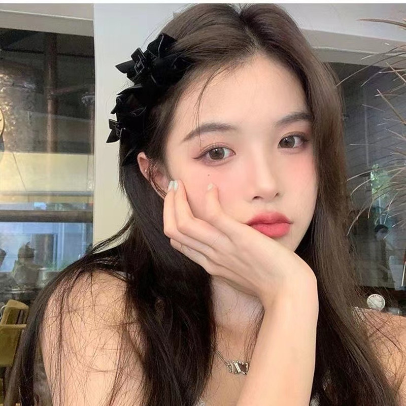 Kẹp Tóc Nữ Bên Nổ Tóc Gãy Top Kẹp Nơ Dễ Thương Kẹp Tóc Công Chúa Kẹp Mũ Đội Đầu Nhỏ