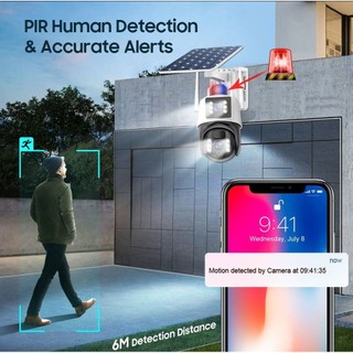 Camera Năng Lượng Mặt Trời VSTARCAM BG66DR - Dùng Sim 4g Đàm Thoại 2 Chiều, Xem Đêm, Báo Chuyển Động