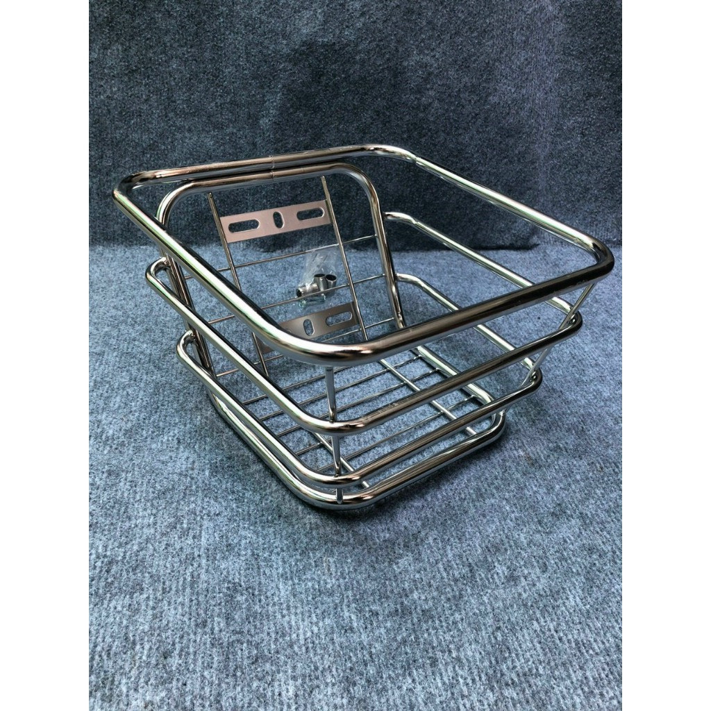 [Hình thật] Rổ trước xe WAVE nhỏ và WAVE RS ( kiểu inox ống ) | Shopee ...