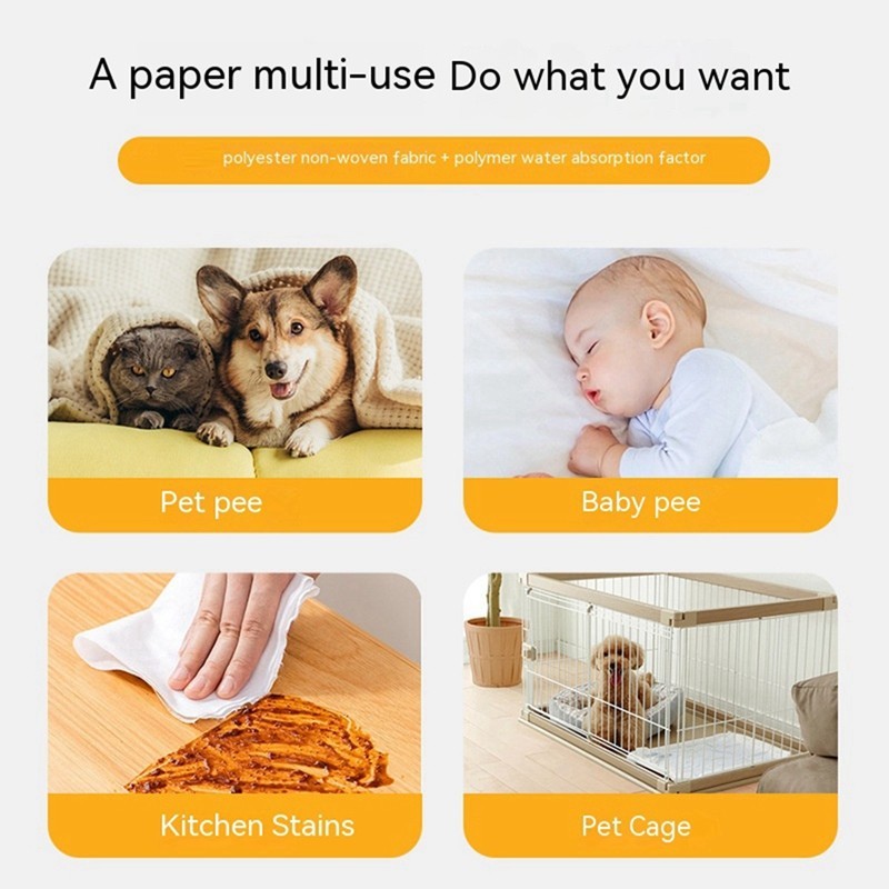 Thú Cưng Dùng Một Lần Pee Giấy Chó Pee Pad Hút Tã Khử Mùi Thú Cưng Mèo Huấn Luyện Đồ Dùng Nhà Vệ Sinh