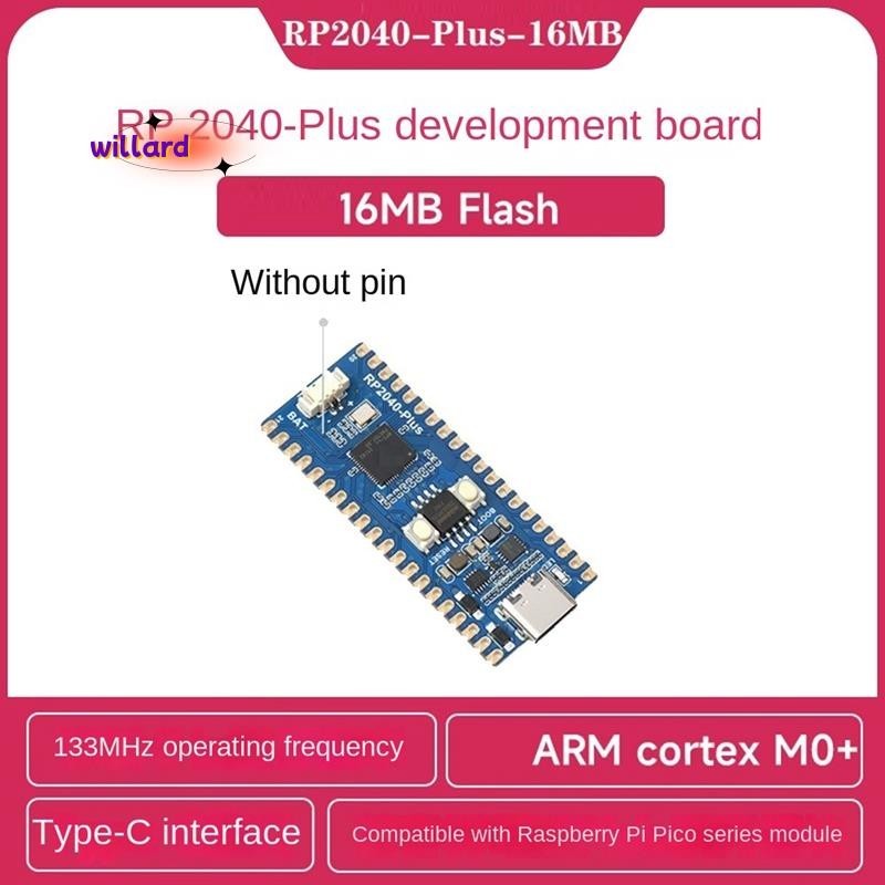 Nâng cấp vi điều khiển RP2040 Plus Bộ xử lý lõi kép RP2040 Flash On ...