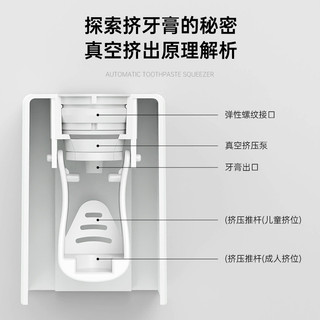 Giá đỡ bàn chải đánh răng điện không cần khoan tường, bộ nhả kem đánh răng, hộp đựng bàn chải