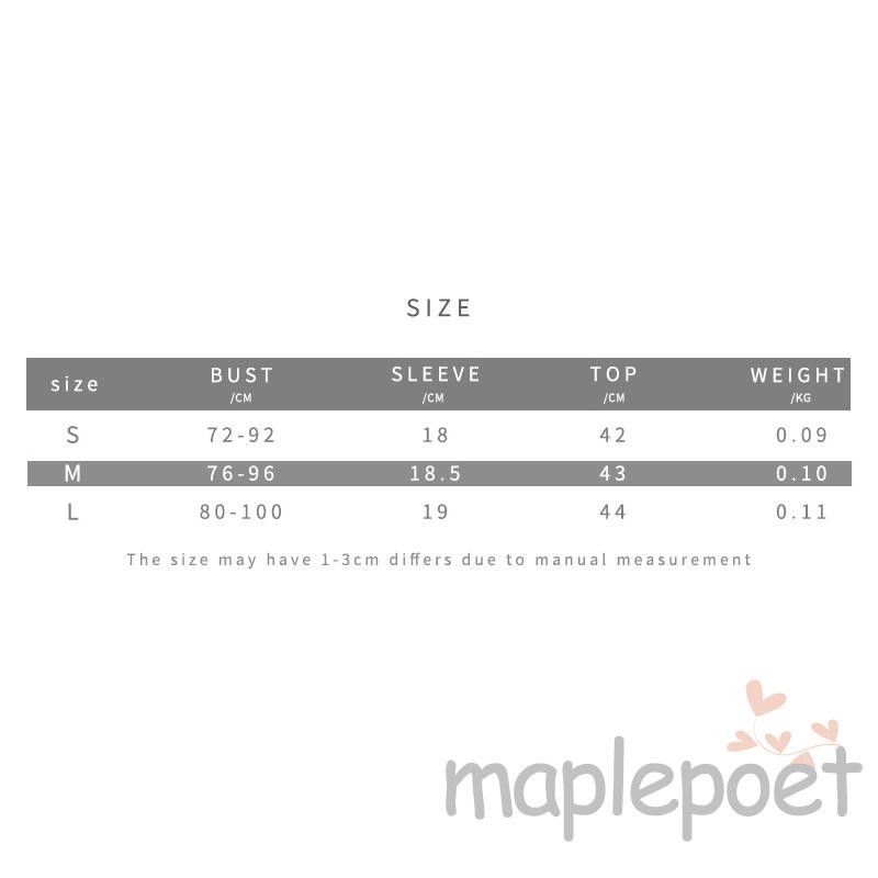 Maplepoet-Áo thun crop top màu trơn trong suốt lưới trong suốt tay ngắn cổ chữ V mùa hè thông thường