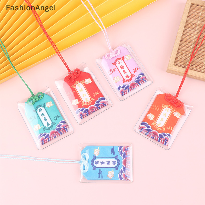 Fashionangel 1 Chiếc Omamori Quyến Rũ May Mắn Nhật Bản Bùa Hộ Mệnh Talisman Churinga Periapt TH