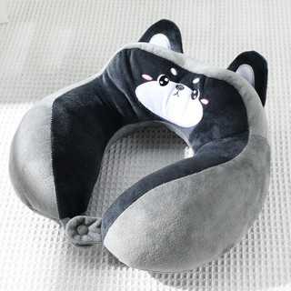 Gối Hình Chữ U Bảo Vệ Cổ Du Lịch Chuyến Công Sở Văn Phòng Nghỉ Trưa Gối Cotton Nhung Thoải Mái Hỗ Trợ Cổ