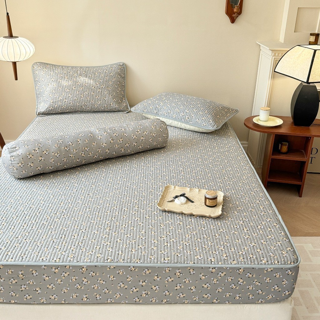 Bộ ga gối lụa tencel trần bông mát mịn MemMinbedding Luxury màu sắc nhẹ nhàng sang trọng - (GG14)