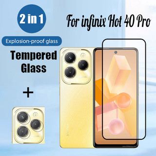 Infinix Hot 40 Pro Free Fire 2 trong 1 Kính Cường Lực Bảo Vệ Màn Hình Cho infinix 40i 30 30i 4G Phim Bảo Vệ Màn Hình & Phim Ống Kính Máy Ảnh