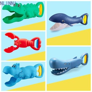 NLINNI Cát Grabber Đồ Chơi, Tôm Hùm Móng Vuốt Bắt Giáo Dục Cá Mập Cá Sấu Đồ Chơi Kẹp, Bãi Biển Accessorie Hoạt Hình Tương Tác Động Vật Nhiều Màu Sắc Đi Biển Đồ Chơi Bể Bơi