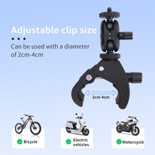 Cho Osmo Pocket 3 Thể Thao Camera Đứng Hành Động 4 Xe Đạp Đi Xe Máy Chụp Cố Định Đứng Insta360 GO3 Toàn Cảnh Camera Đế Cố Định