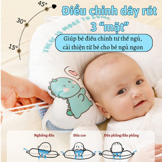 Gối Chữ U Cho Bé Sơ Sinh Myd.23 Định Hình Tư Thế Ngủ Cho Bé, Mềm Mại Thoáng Khí, Bé Từ 0 - 15 Tháng