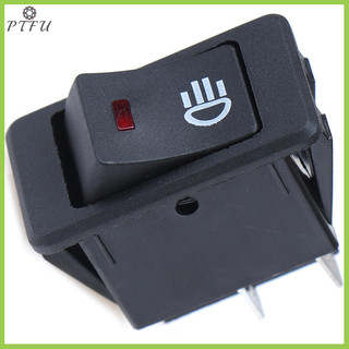 PTFU 12V 35A Xe Ô Tô Đa Năng Đèn LED Sương Mù Rocker Dash Bảng Điều Khiển 4Pin Mới