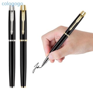 Colo Business Signature Pen Bút ký kim loại có kẹp bút Bút Gel kim loại có thể nạp lại