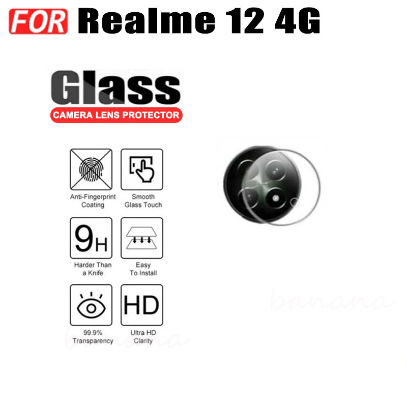 Kính cường lực tia sáng xanh Realme 12 4G cho Realme 12 5G 12 + 12X Realme 11 4G 11 5G 11X Bảo vệ màn hình + Phim ống kính máy ảnh + Phim mặt sau