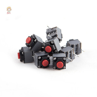 TWE 10 Cái Nút Tắt Tiếng Kailh 6 * 6 * 7.3 Nút Chuột Không Dây Im Lặng Micro VN