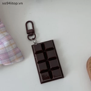 Xoitop 1 Túi Mặt Dây Chuyền Điện Thoại Mới Hiện Đại Đơn Giản Mô Phỏng Dễ Thương Thực Phẩm Sô Cô La Móc Khóa Trang Trí Quà Tặng Kinh Doanh VN