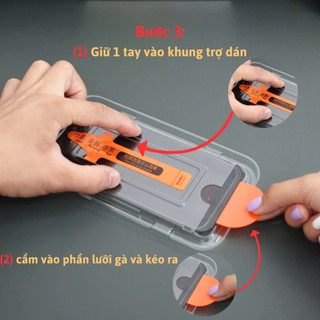 Kính Cường lực tự hút bụi IPHONE cho 16promax 15 14 13 12 11 x xs xr xsmax pro plus promax