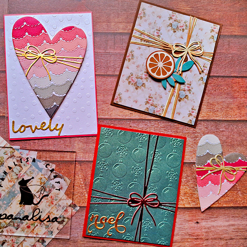 Khuôn cắt gốc Cutting Dies Khắc kim loại dập nổi Template Scrapbooking Công cụ cắt giấy
