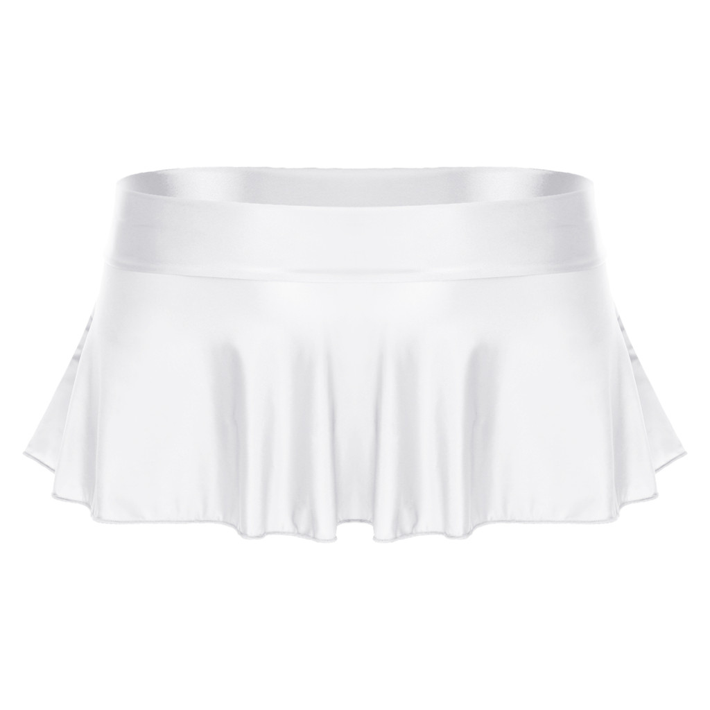 YOOJOO Nữ Bóng Xù Váy Màu Trơn Thấp Tầng Váy Mini Váy Ngủ Bể Bơi Tiệc Đi Biển Bikini Đáy Che Lên