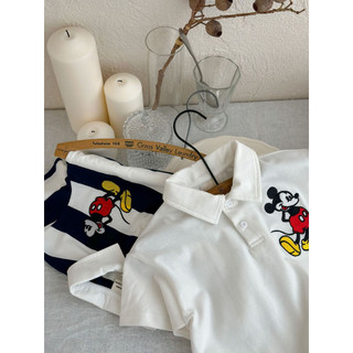 Áo thun ngắn tay sọc cổ polo cho bé trai và bé gái, cotton, mùa hè, cổ gập dễ thương cho trẻ em vừa và lớn