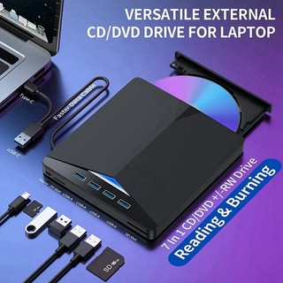 Usb 3.0 Type-C Ngoài DVD RW CD Ổ Đĩa Đầu Đọc Đầu Đọc Ổ Đĩa Quang Ngoài Cho PC Laptop Máy Tính Để Bàn