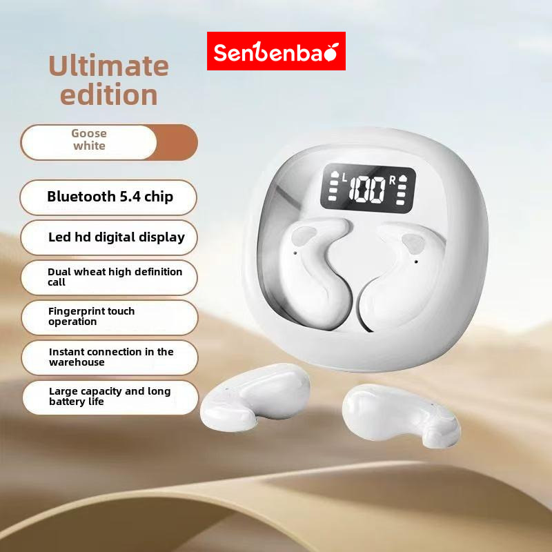 Tai nghe SENBENBAO S40 ENCTWS Mini Sleep Tai nghe bluetooth vô hình Hifi Âm thanh nổi Chống nước tích hợp MIc cho tai nghe di động thông minh Khử tiếng ồn