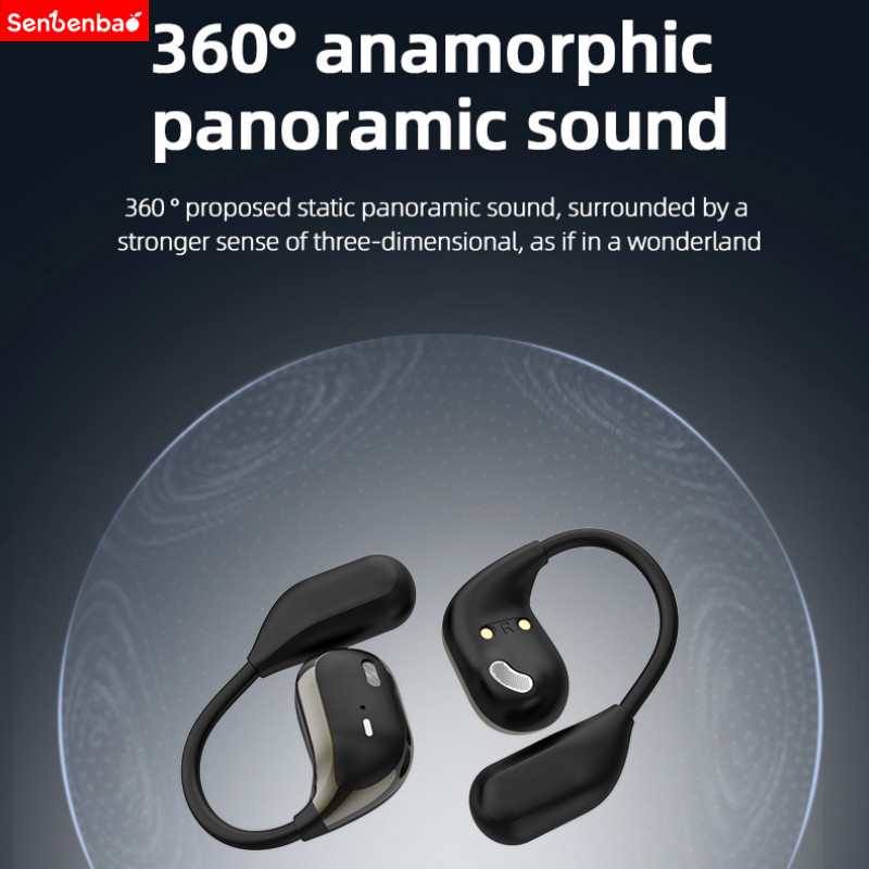 Senbenbao JM15 Tai Nghe Thể Thao Bluetooth Không Dây 5.4TWS Micro Khử Tiếng Ồn HiFi Chống Thấm Nước Cho Đèn LED Dispaly