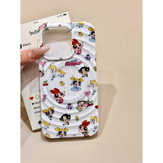 Phim hoạt hình toàn màn hình bay cảnh sát nữ từ khung điện thoại di động cho iPhone16 15 14 13 Pro Max chống sốc bảo vệ camera chống rơi bìa lưng cứng