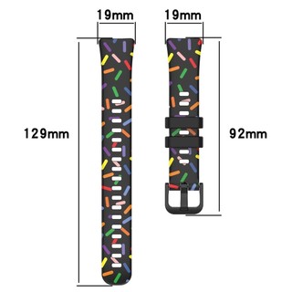 Dây đeo silicon in mềm cho Huawei Band 10 Đồng hồ thông minh thể thao Dây đeo cổ tay thoải mái cho Huawei Band 9 / 8