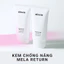 Kem Chống Nắng Phổ Rộng Và Hỗ Trợ Dưỡng Sáng Da Elravie Mela Return Sun Cream SPF50+ PA++++ 50ml