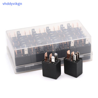Vhd 12V 40A Dòng điện phân loại 1NO 1NC SPDT 4 / 5 Pin Rơle báo động ô tô 40 Amp VN