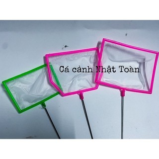 Vợt Nano Vuông vớt cá, artermia, bobo