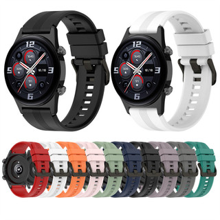 Dây đeo đồng hồ silicon 22mm mới cho Huawei Honor Watch GS3 GS4 Dây đeo và dây đeo đồng hồ thông minh