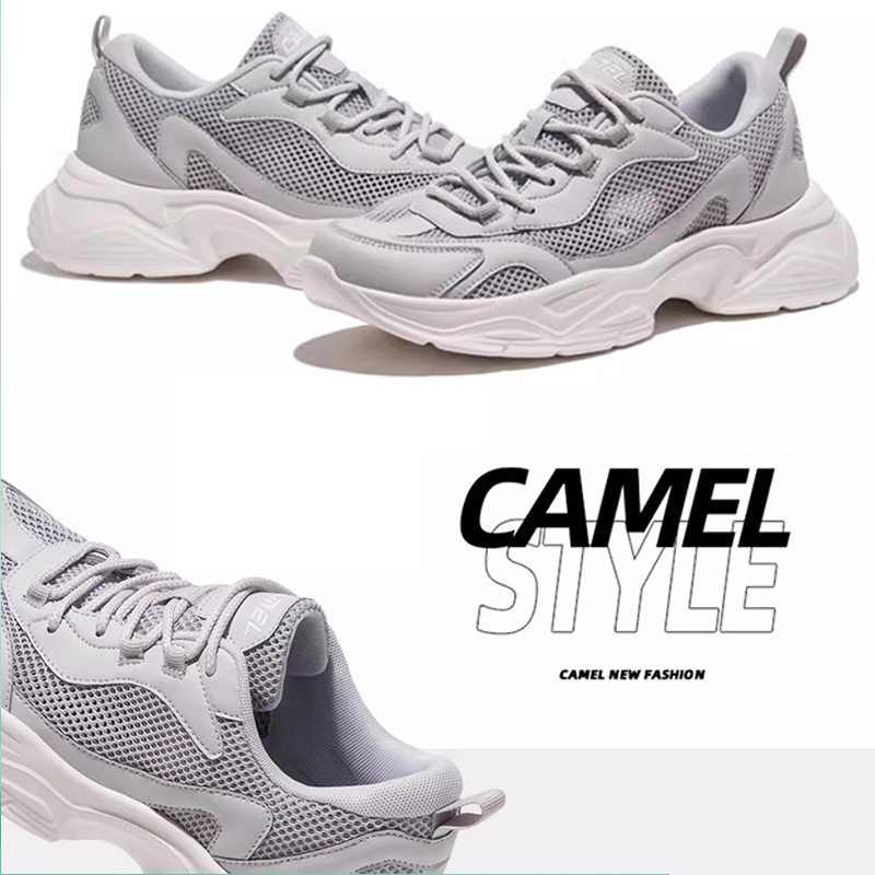 Ảnh Giày thể thao CAMEL CROWN dành cho nam và nữ Giày chạy bộ lưới mỏng thoáng khí 3