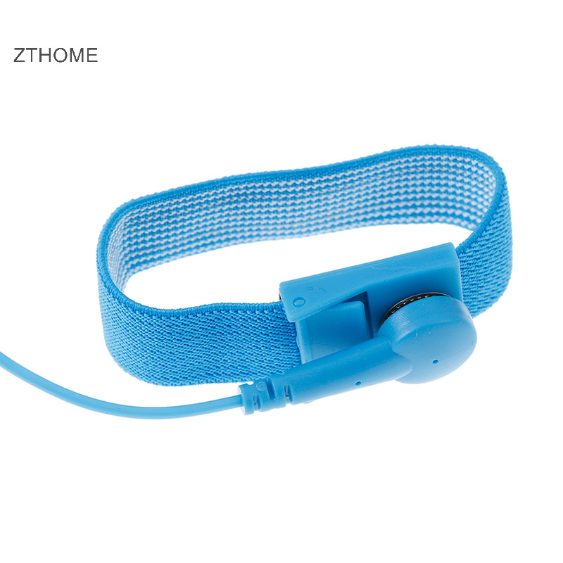 Zthome Vòng tay chống tĩnh điện ESD Cáp xả tĩnh điện Dây đeo cổ tay có thể tái sử dụng HOT
