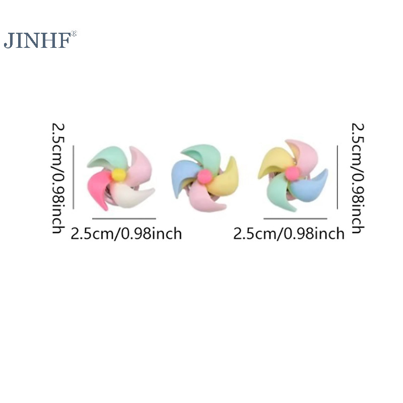 Jinhf Rotag Cối Xay Gió Nhỏ Mô Hình Trang Trí Dễ Thương Sáng Tạo Xe Gắn Đồ Trang Trí Nội Thất Ô Tô Bảng Điều Khiển Phụ Kiện Cho Bé Gái Quà Tặng HOT