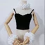 Victorians Renaissances Vintage Ruffled Chokers Stand False Collar Wrist Cuffs