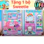 Búp bê giấy wednesday ngôi nhà unnicon của cô bé tóc màu đáng yêu-Happyfunny