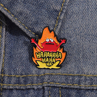 '' Sesame Street Elmo '' Men Trâm Thời Trang Quần Áo Phụ Kiện Học Tập Huy Hiệu Quà Tặng Cho Bạn Bè