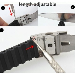Dây Đeo Silicon Cho TAG Heuer Thép Đen Gấp Khóa Dây Đeo Đồng Hồ Nam F1 Monaco Cho Calila Series Đen Watchband 22mm 18mm 19mm 20mm 21mm