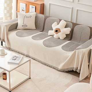 AIMI Vải Nhung Khăn Trải Sofa Đồ Trang Trí Nhà Nội Thất Đồ Gia Dụng Bốn Mùa Chống Trượt Đa Chức Năng Phong Cách Bohemian Bọc Ghế Sofa