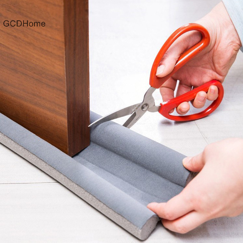 Gcdhome Dải niêm phong đáy cửa linh hoạt Giảm tiếng ồn Bảo vệ bụi gió HOT