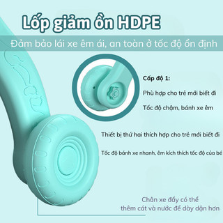 Xe Đẩy Tập Đi Cho Bé 6–18 Tháng Bunnies, Bánh Chống Trượt An Toàn, Tay Cầm Rộng Tiện Lợi