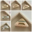 DELMER Acrylic Nơ Vuốt Tóc, Tam Giác Phong Cách Hàn Quốc Lưới Tóc Cua Kẹp, Mũ Thanh Lịch Phụ Kiện Tóc Vuông Hình Học Cá Mập Kẹp Hàng Ngày