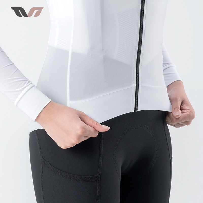 Rockbros Nữ Xe Đạp Jersey Dài Tay Áo Thoải Mái Thoáng Khí Nhanh Khô Quần Áo Đi Xe Đạp Chuyên Nghiệp