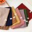 68 Màu Trơn Thời Trang Hàn Quốc Mặc Bên Ngoài Mùa Xuân Thu Cotton Khăn Vuông Nhỏ