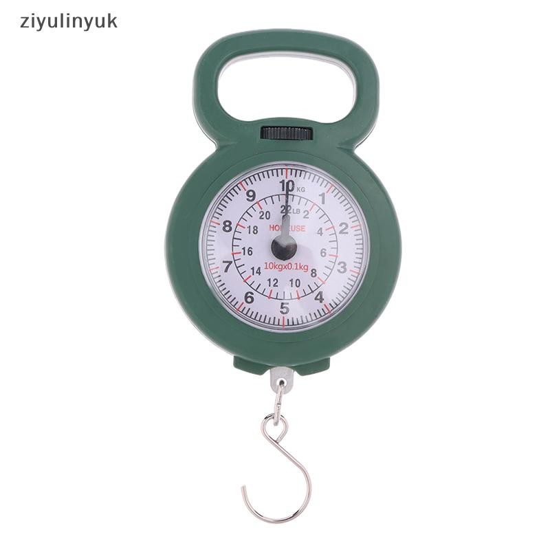 Ziyulinyuk Móc lò xo Con trỏ Câu cá 10kg, Cân kỹ thuật số thực phẩm, Cân hành lý