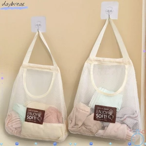 Túi đựng đồ lặt vặt DAYBREAK, Tất đựng đồ lót rau củ rỗng, Tay cầm mở rộng Túi lưới nhà bếp dung tích lớn có thể tái sử dụng