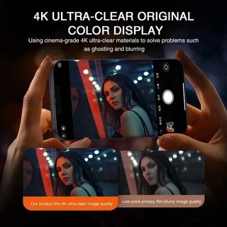 2 Chiếc Kính Cường Lực Chống Gián Điệp Cho IPhone 16 15 14 13 12 11Pro Max 16E Full Cover Bảo Vệ Màn Hình Riêng Tư Cho iPhoneSE4 13 14 15 Kính