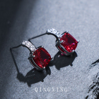 Bông tai Ruby phong cách mới của Mỹ dành cho nữ