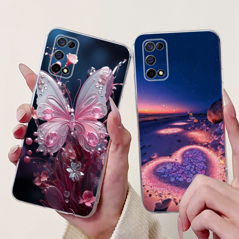 Ốp lưng Oppo K7x PERM00 Oppo K7x Ốp lưng hình bướm thời trang hình mèo hoạt hình dễ thương Vỏ điện thoại ngộ nghĩnh mát mẻ